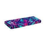 Neon Ethnic Aztec Trippy Print Piano Keyboard Cover