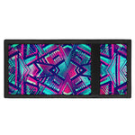 Neon Ethnic Aztec Trippy Print Trifold Wallet