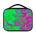 Neon Green Pink Psychedelic Trippy Print Classic Bible Case