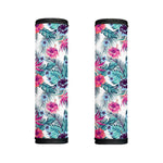 Neon Hibiscus Tropical Pattern Print Handle Covers