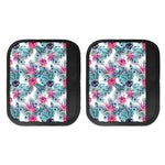 Neon Hibiscus Tropical Pattern Print Handle Covers