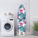 Neon Hibiscus Tropical Pattern Print Ironing Board Cover