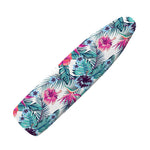 Neon Hibiscus Tropical Pattern Print Ironing Board Cover