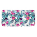 Neon Hibiscus Tropical Pattern Print Towel