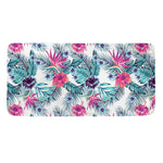 Neon Hibiscus Tropical Pattern Print Towel