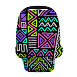 Neon Native Aztec Pattern Print Baby Seat Cover