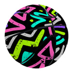 Neon Native Aztec Pattern Print Basketball