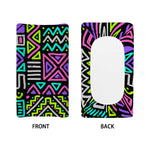 Neon Native Aztec Pattern Print Changing Pad Cover