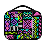 Neon Native Aztec Pattern Print Classic Bible Case