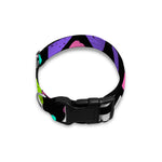 Neon Native Aztec Pattern Print Dog Collar