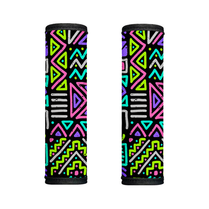 Neon Native Aztec Pattern Print Handle Covers