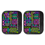 Neon Native Aztec Pattern Print Handle Covers