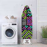Neon Native Aztec Pattern Print Ironing Board Cover