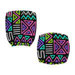 Neon Native Aztec Pattern Print Office Chair Cover