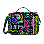 Neon Native Aztec Pattern Print Shoulder Strap Bible Bag