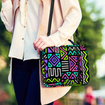 Neon Native Aztec Pattern Print Shoulder Strap Bible Bag