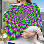 Neon Psychedelic Optical Illusion Baby Seat Cover