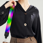 Neon Psychedelic Optical Illusion Bag Strap