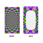 Neon Psychedelic Optical Illusion Changing Pad Cover
