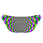Neon Psychedelic Optical Illusion Fanny Pack