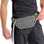Neon Psychedelic Optical Illusion Fanny Pack
