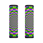 Neon Psychedelic Optical Illusion Handle Covers