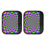 Neon Psychedelic Optical Illusion Handle Covers