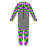 Neon Psychedelic Optical Illusion Jumpsuit