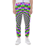 Neon Psychedelic Optical Illusion Scuba Joggers