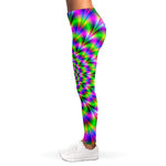 Neon Psychedelic Optical Illusion Women's Leggings
