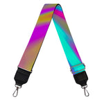 Neon Psychedelic Trippy Print Bag Strap