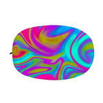 Neon Psychedelic Trippy Print Car Side Mirror Covers