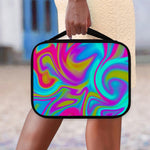 Neon Psychedelic Trippy Print Classic Bible Case