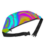 Neon Psychedelic Trippy Print Fanny Pack