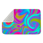 Neon Psychedelic Trippy Print Indoor Door Mat