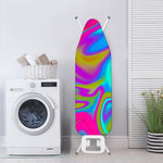 Neon Psychedelic Trippy Print Ironing Board Cover