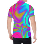 Neon Psychedelic Trippy Print Men's Shirt
