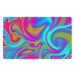 Neon Psychedelic Trippy Print Polyester Doormat