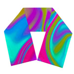 Neon Psychedelic Trippy Print Scarf