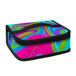 Neon Psychedelic Trippy Print Small Lunch Bag