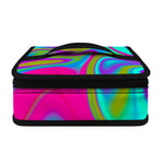 Neon Psychedelic Trippy Print Small Lunch Bag