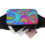 Neon Psychedelic Trippy Print Waist Bag