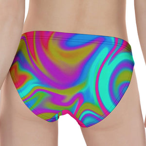 Neon Psychedelic Trippy Print Women's Panties