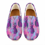 Neon Trippy Pineapple Pattern Print Casual Shoes