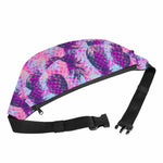 Neon Trippy Pineapple Pattern Print Fanny Pack
