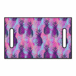Neon Trippy Pineapple Pattern Print Golf Cart Seat Cover