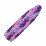 Neon Trippy Pineapple Pattern Print Ironing Board Cover
