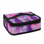 Neon Trippy Pineapple Pattern Print Small Lunch Bag