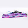 Neon Trippy Pineapple Pattern Print Sports Towel