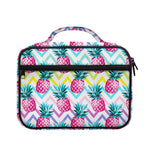 Neon Zig Zag Pineapple Pattern Print Briefcase Bible Bag